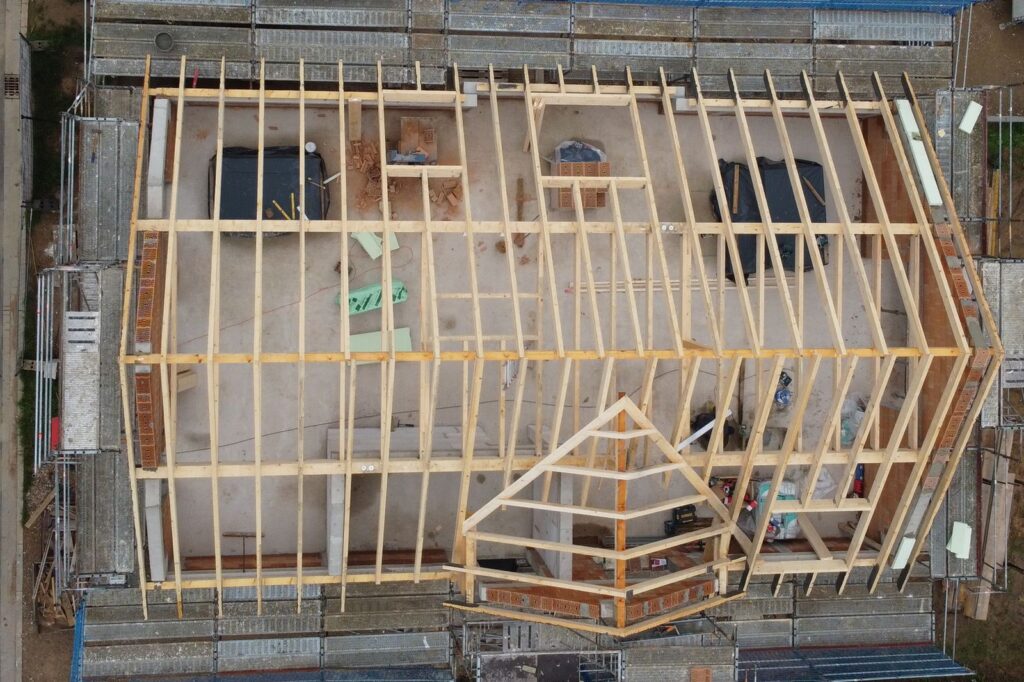 Neubau Dachstuhl – Zimmerei & Holzbau Seitz im Spessart